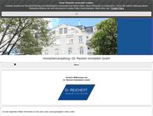 Tablet Screenshot of dr-reichert.com